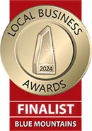 Local Business Awards Finalist - Blue Mountains